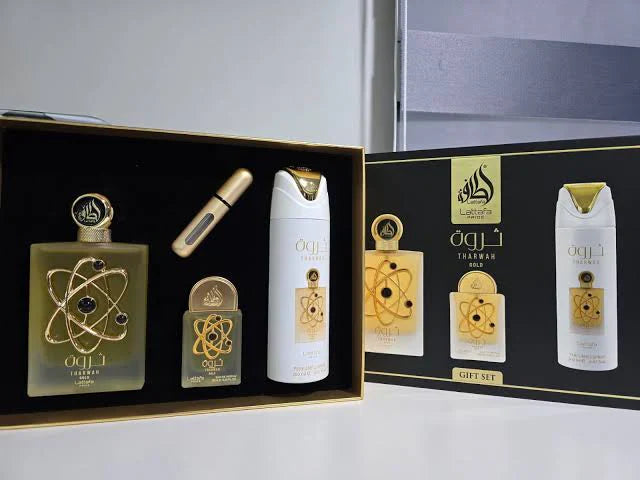 GIFT SET THARWAH GOLD WOMEN-3 P