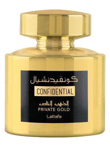 LATTAFA CONFIDENTIAL  PRIVATE GOLD LATTAFA