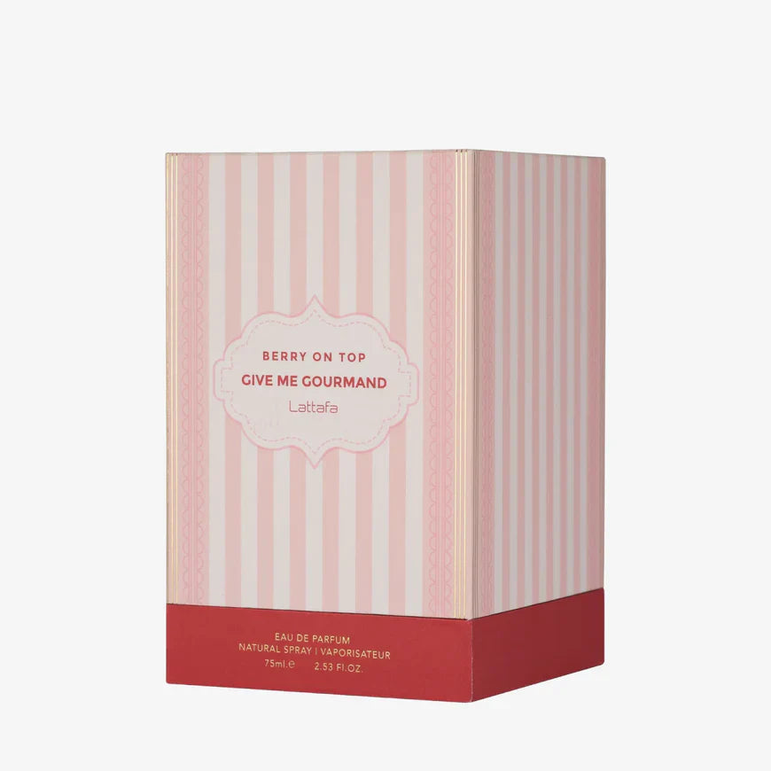 GIVE ME GOURMAND BERRY ON TOP 75ML EDP BY LATTAFA