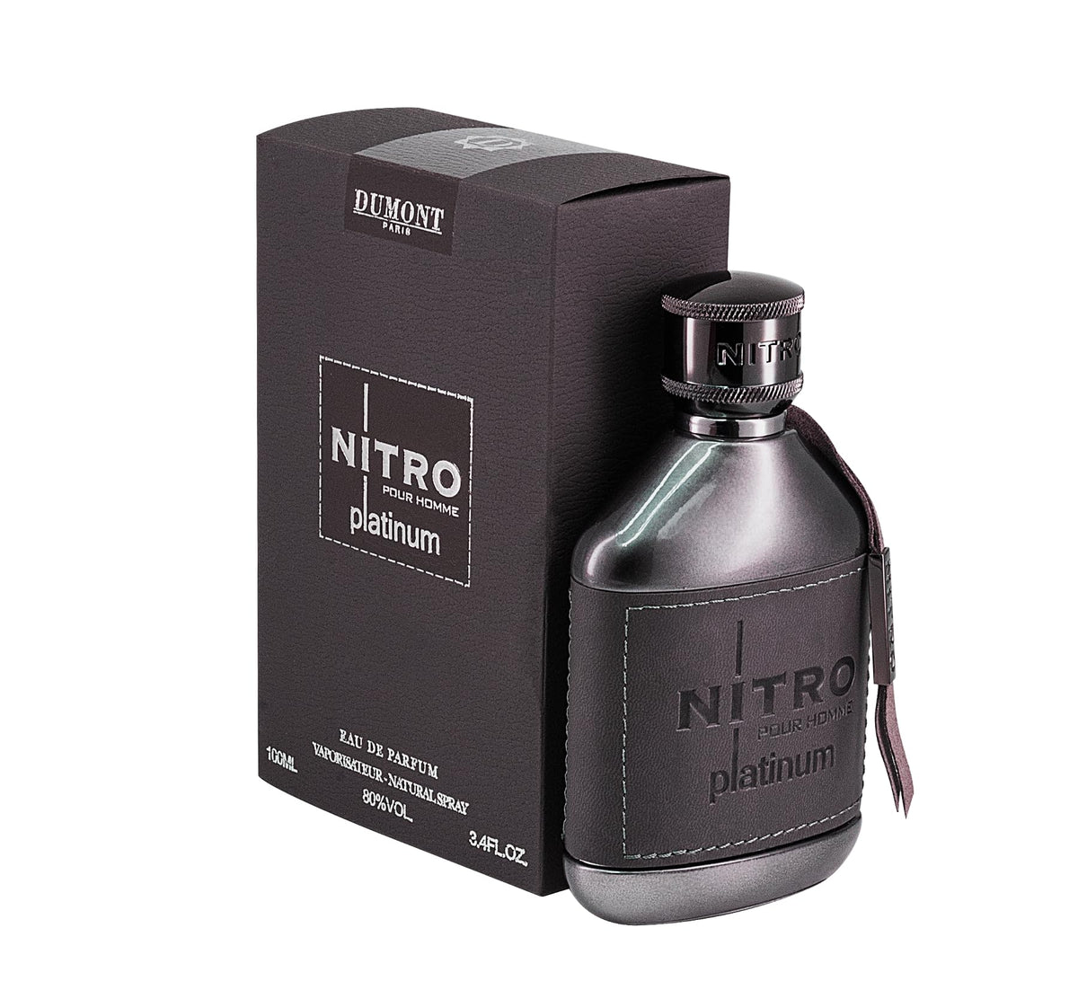 Dumont Nitro Platinum Eau de Parfum for Men – 100 ml (3.4 oz)