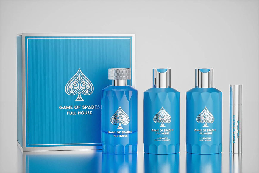 GIFT SET GAME OF SPADES FULL HOUSE 4 PCS