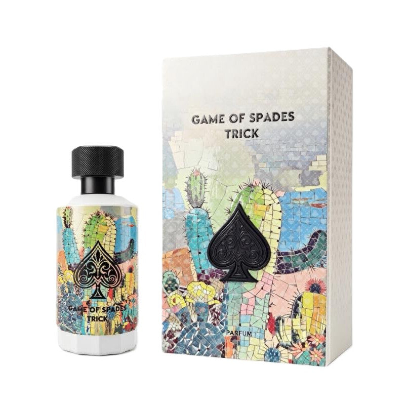 TRICK GAME OF SPADES Jo Milano For Unisex 3.4 Oz / 100 Ml PARFUM SPRAY