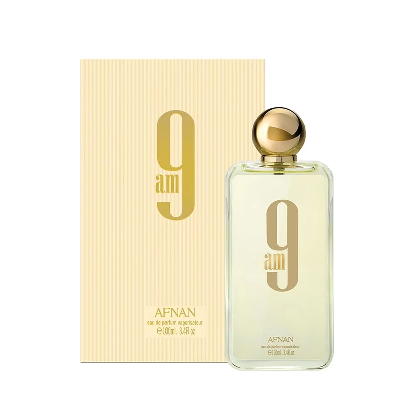 Afnan 9AM Gold Eau de Parfum Unisex – 100 ml (3.4 oz)
